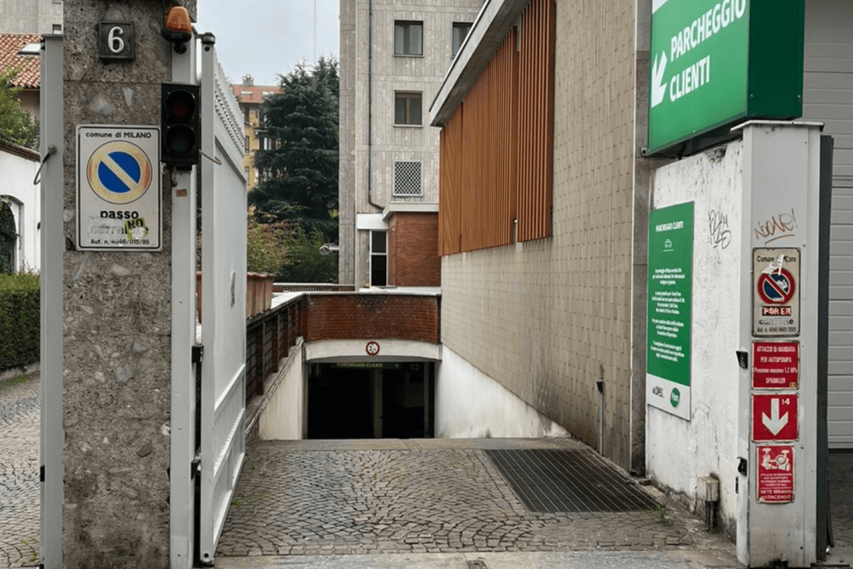 Via Sabotino ingresso